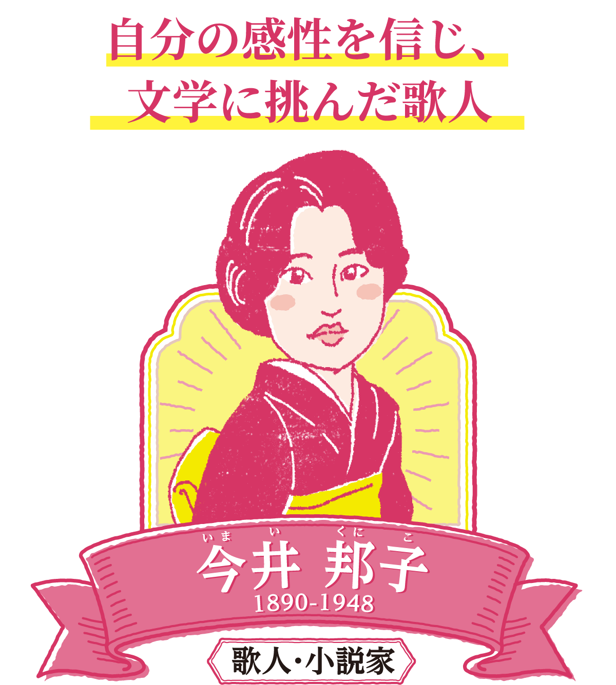 自分の感性を信じ、文学に挑んだ歌人 今井邦子